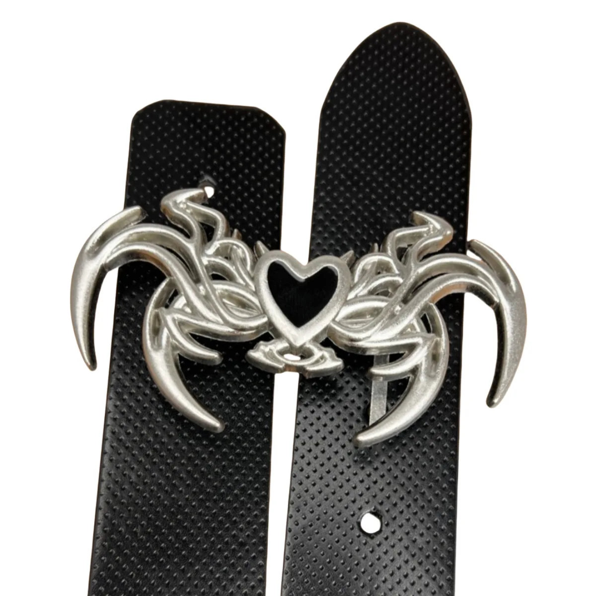 New punk style personalized embossed love versatile Gothic men's casual accessories belt