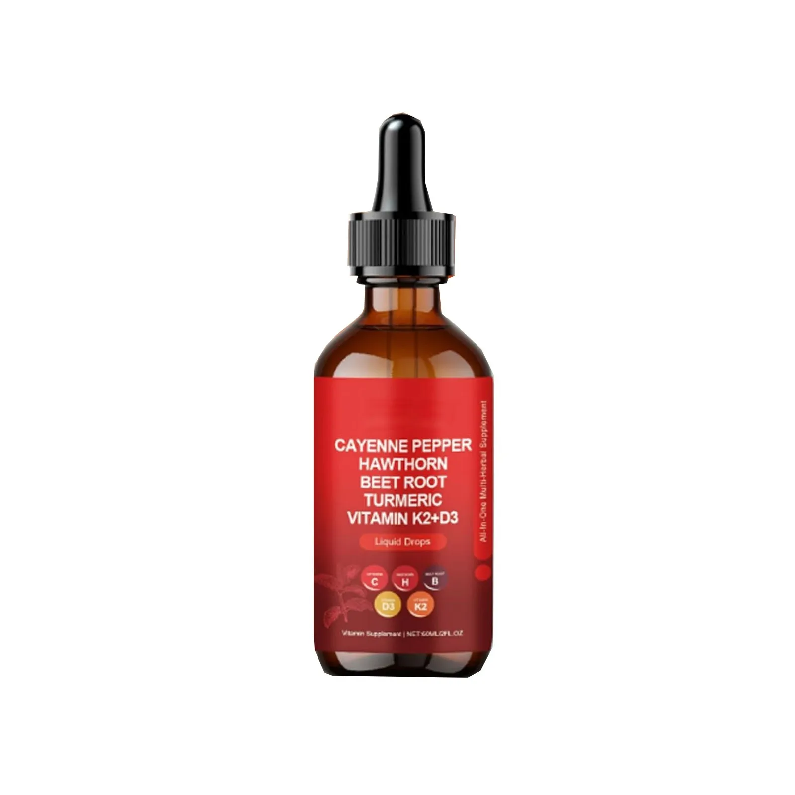 Capsicum Extract Capsicum Drops Organic Beetroot Drops 60ml Gift 2025 New