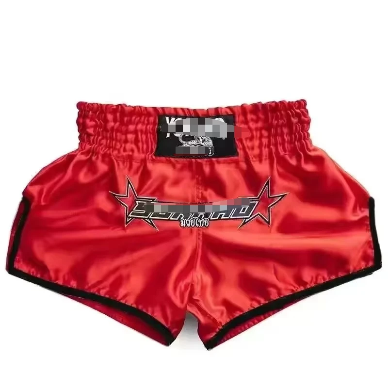 Summer Muay Thai Shorts MMA Fighting Clothing For Men Women Kids Bo Training Short Pants MMA Shorts
