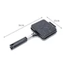 Gas Non-Stick Sandwich Maker Iron Bread Toast Breakfast Machine Waffle Pancake Baking Barbecue Oven Mold Mould Grill Frying Pan 2