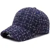 Autumn Winter Women Baseball Cap Fashion Gold Thread Tweed Snapback Caps Female Adjustable Outdoor Warm Sun Hat Elegant Dad Hats 6