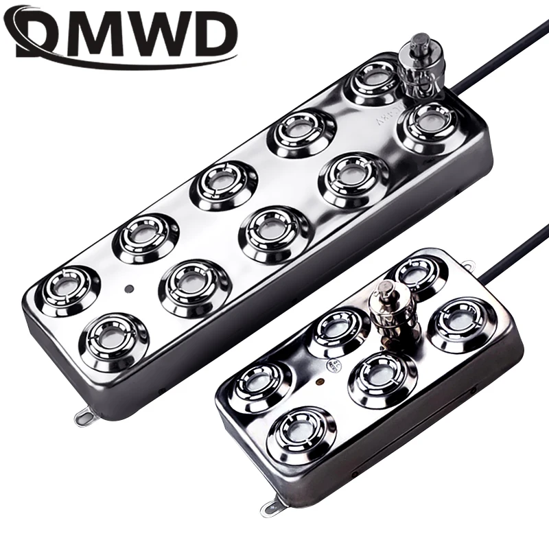 초음파 미스트 메이커, 안개 발생기, 산업 가습기, 수경 분무기, 분무기, 연못 분무기, 6 헤드, 10/12 헤드, 48V 