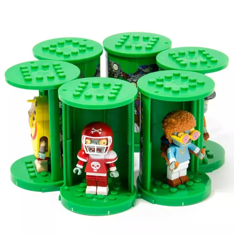 Plants VS Zombies Building Block Toys PVZ Dolls Assembly Figure Model Anime Action Figures Toy Bricks Children's Birthday Gifts