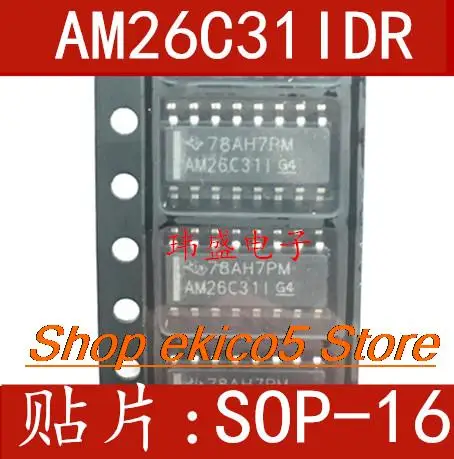 

10pieces Original stock AM26C31IDR AM26C31I AM26C311 SOP16