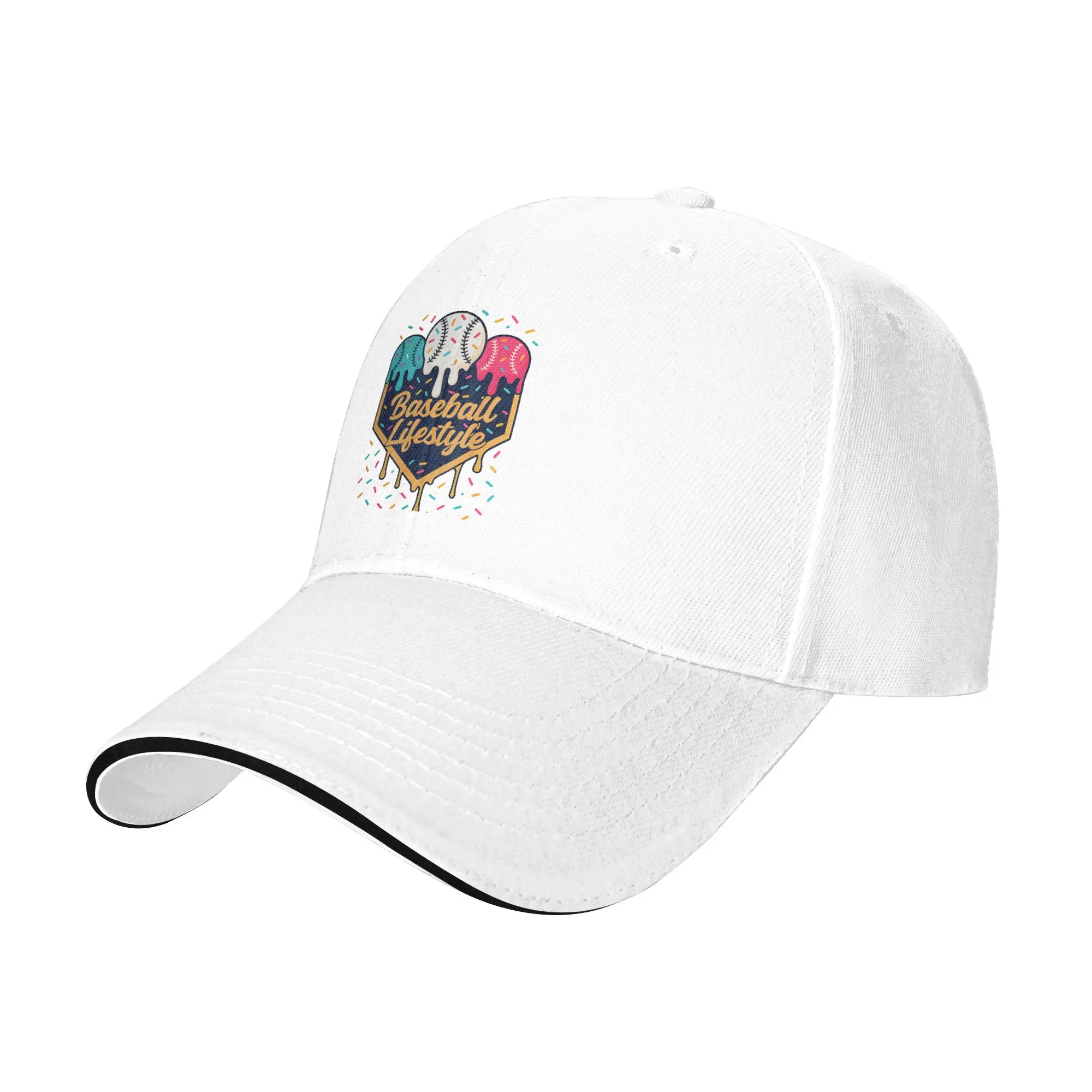 Baseball Lifestyle 101 Bekleidung Jugend Drip Baseball Kappe Outdoor Fitness Sonnenschutz Trucker Hut Bedruckte Baseball Caps – Detail 3