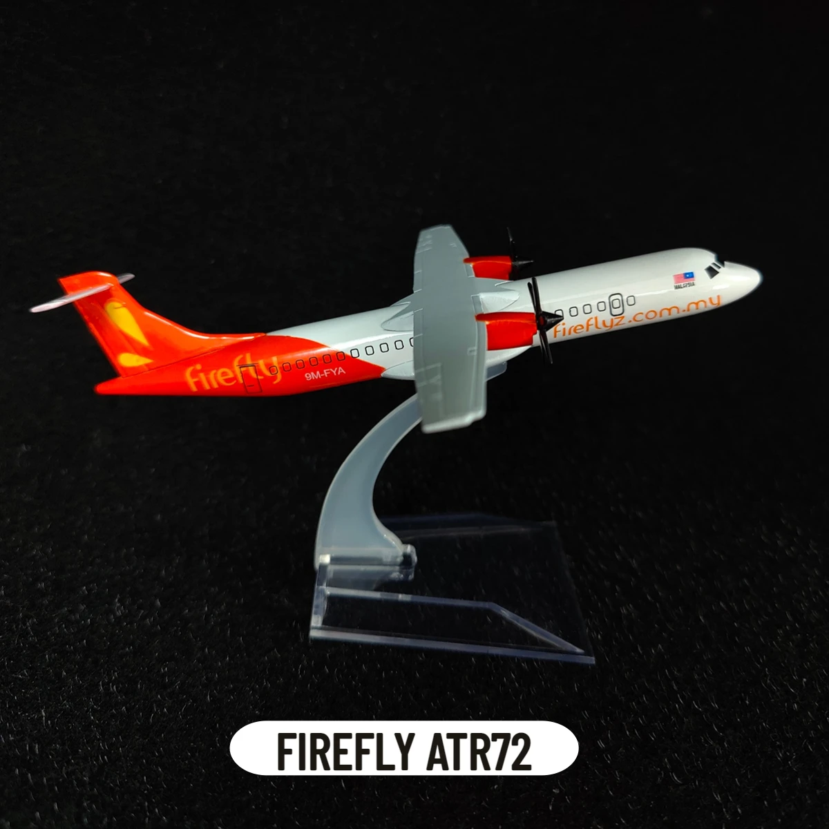 Металлическая модель самолета Timo, масштаб 1:400, миниатюрная копия FIREFLY ATR72