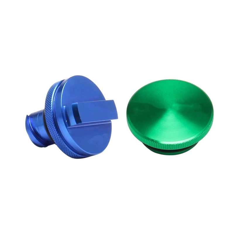 

Car Gas Lid Magnetic Aluminum Blue/Green for RAM1500 2500 3500 Trucks