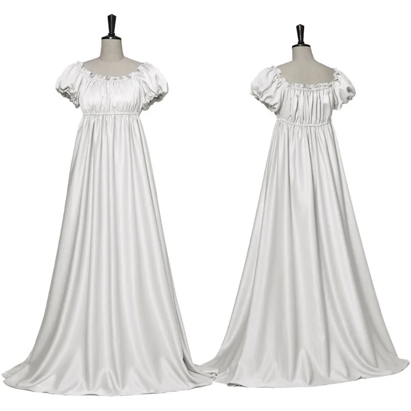 Medieval Dress Women Dress Sexy Off Shoulder Renaissance Victorian Regency Dress Costume Wench Retro Gown Halloween for Women