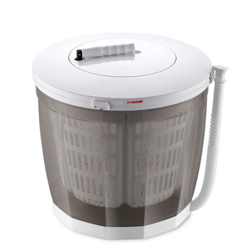 고속 자동 센서식 상업용 화장실 핸드 드라이어, 에너지 효율적 220V 11 수동 미니 세탁기, 세탁 용품 야채 세척 과일 캠핑 전기 필요 없음