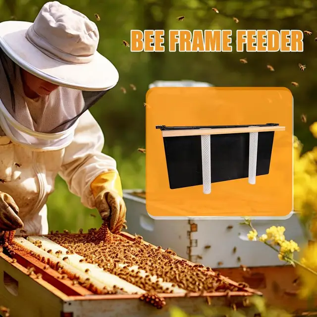 Alimentatore Per Alveare Da 4L - Sciroppo Per Api In Plastica Nera - Foto 6