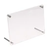 1PC Record Display Rack CD Picture Display Stand Card Holder Transparent Acrylic Photo Frame Household Album Bedroom Album Racks 1