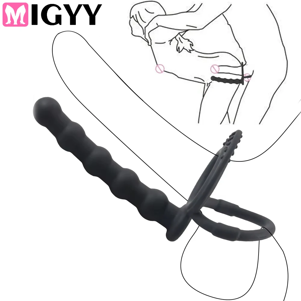 Masturbation Analdildo Butt Plug Sexspielzeug für Erwachsene Männer Frauen Homosexuell Silikon Analkugeln Vaginal G-Punkt Stimulator Hinterhof Perlen 1
