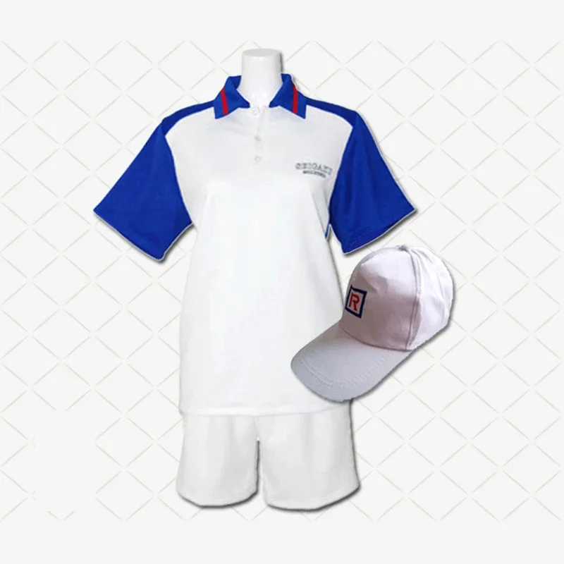 New The Prince of Tennis Cosplay SEIGAKU Echizen Ryoma School Uniform Tezuka Kunimitsu Summer Jersey Costumes Halloween suits