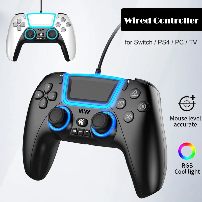 wired-game-controller-gamepad-rgb-light-touchpad-back-key-support-3d