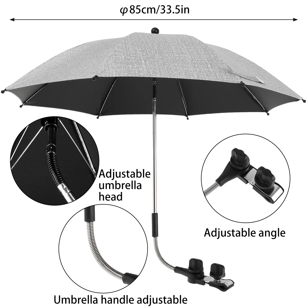 85cm fixture gray