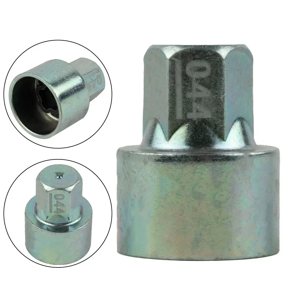 Tire Wheel Lock Anti Theft Screw Bolt 44 Key Socket For BMW F20/F21 For 1 Series F20/F21, 3 Series F30/F31, 4 wheel tyre studs