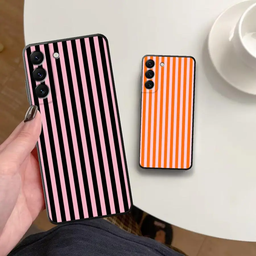 Striped Minimalist INS Phone Cover Case