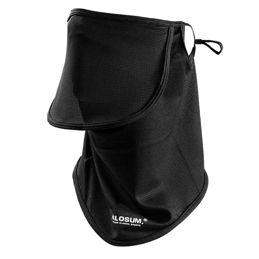 Eis Seide Sonnencreme Maske Für Männer Frauen Sommer UV Schutz Hals Gamasche Outdoor Radfahren Gesicht Abdeckung Solide Neck Wrap Abdeckung Schal – Detail 12