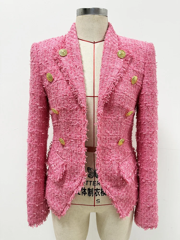 Tweed Jacket Women Coats 1
