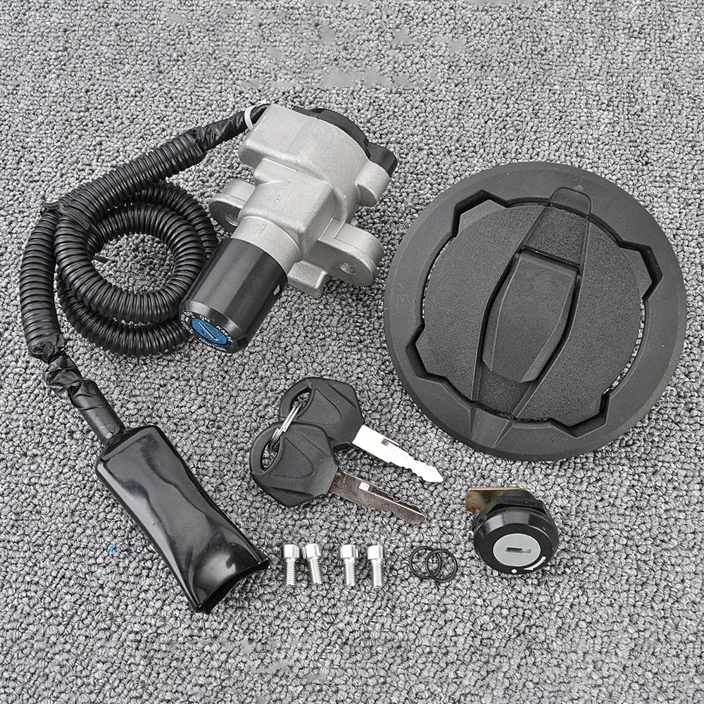 KLX 230 연료 가스 캡 점화 스위치 시트 잠금 장치 (가와사키 KLX230 KLX230S KLX230SE KLX230SM ABS 27005-5183 27005-5194 용)