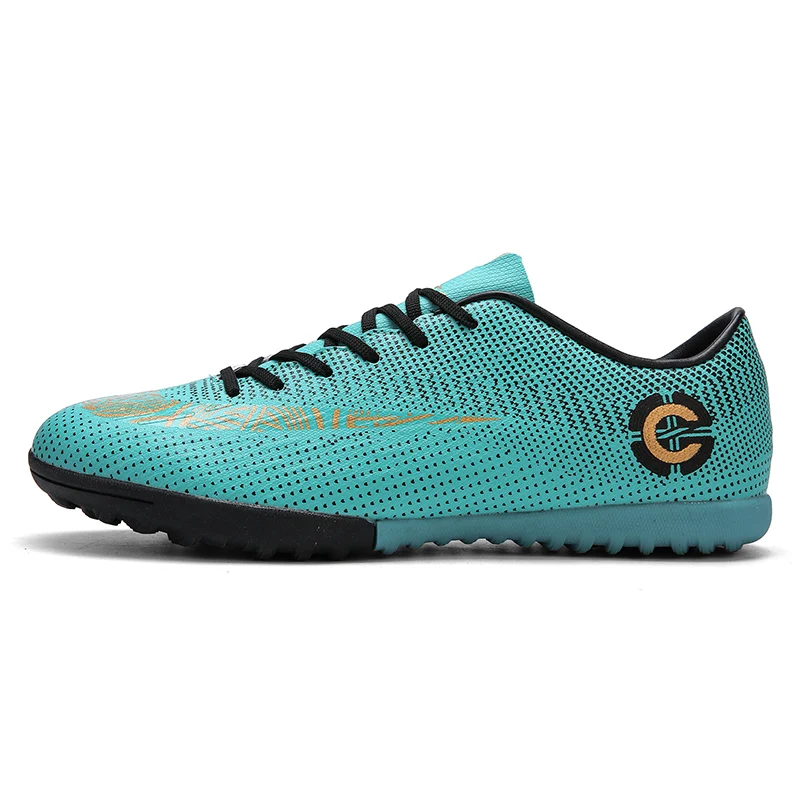 Boots Men's Outdoor Breathable Anti Slip Five-a-side Football Training Shoes_voghion.com