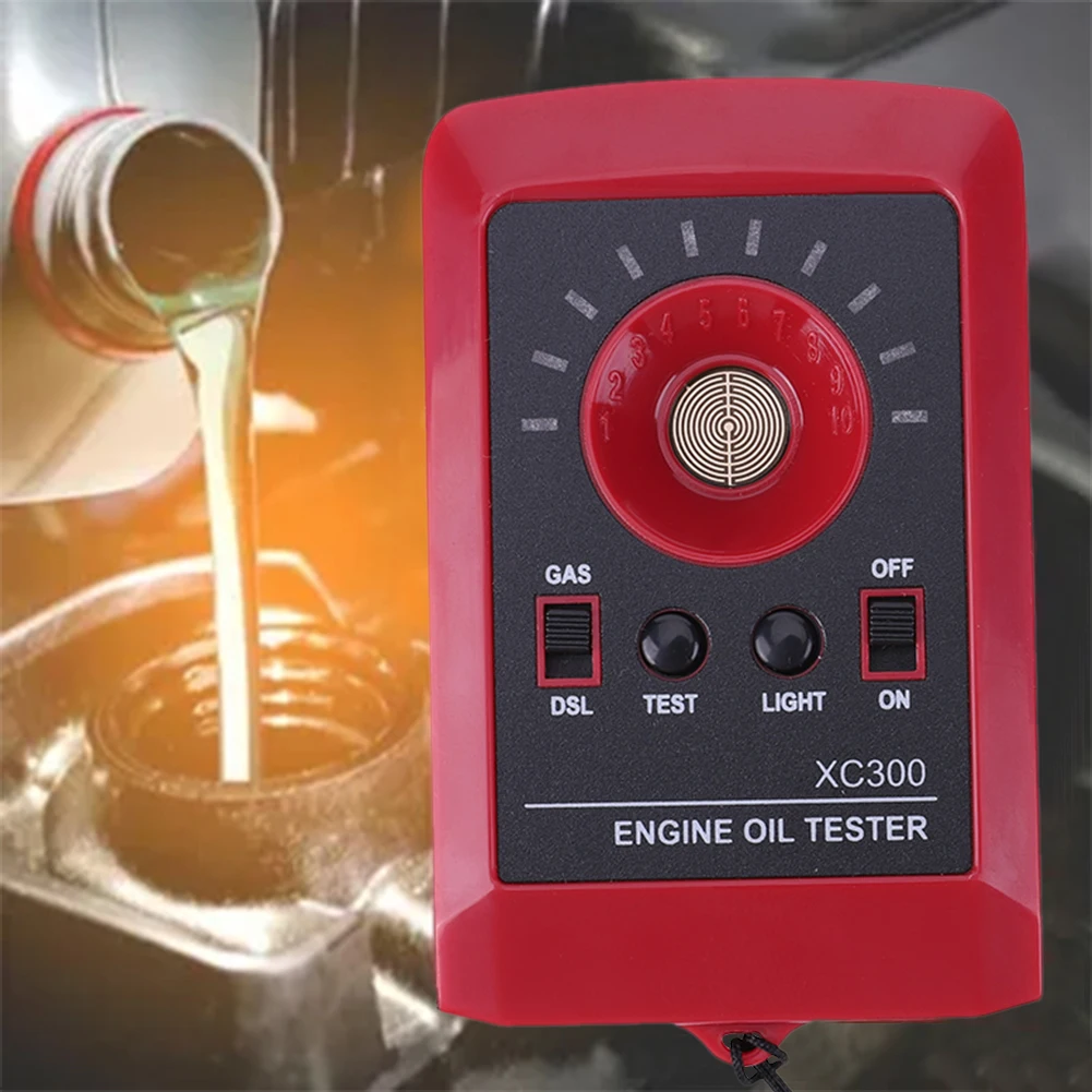 Digital Car Oil Quality Tester 12V Motor Engine Detector