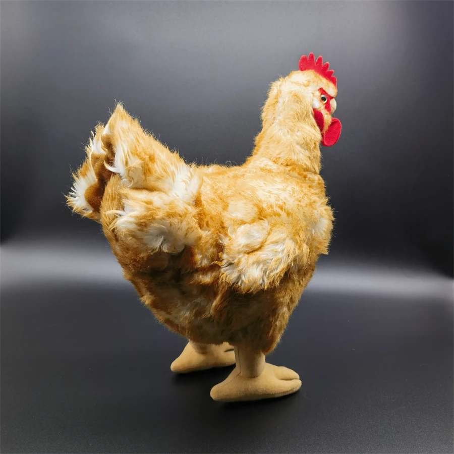 Hen High Fidelity Anime Cute Rooster Plushie Cock Plush Toys Lifelike Animals Simulation Stuffed Doll Toy Gifts For Kids 4