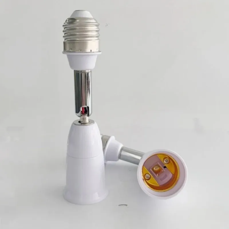 LED Light Bulb E27 Socket Flexible Extension Adapter Converter Wall Base Holder Screw Extension Cord for Lamp Holder