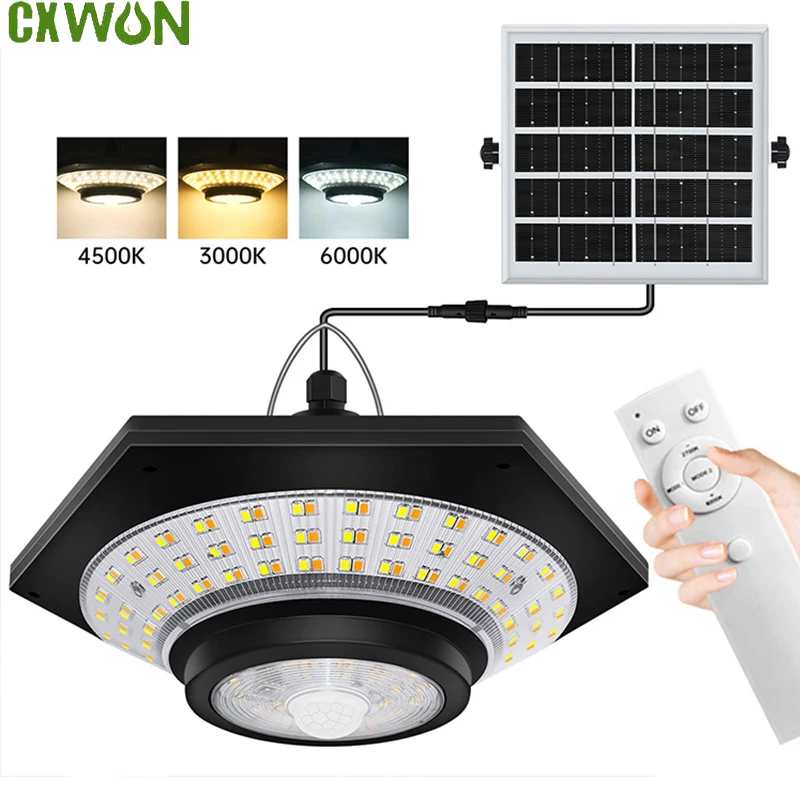 Solar Pendant Light Outdoor Indoor 228LED Shed Light with Motion Sensor 5 Lighting Modes Waterproof for Inside House Gazebo Lamp garden gazebo with retractable roof 4x3 m anthracite