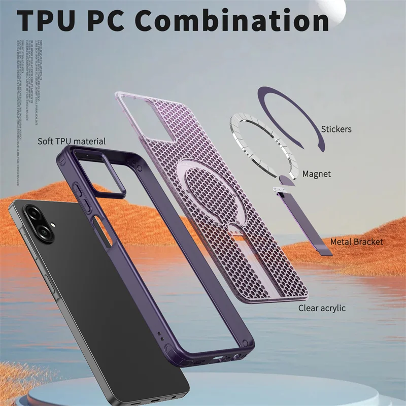 Magnetic Heat Dissipation Stand Holder