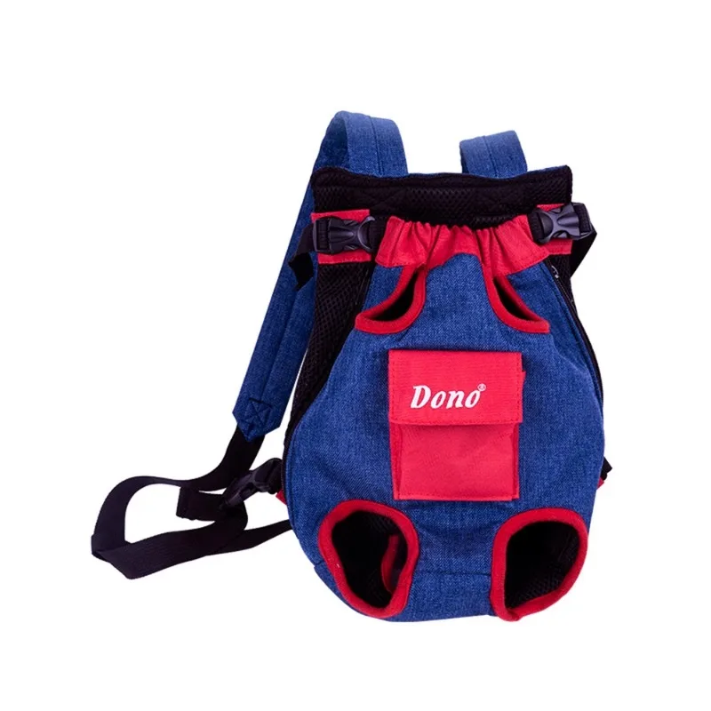 

Pet bag, dog bag, portable travel backpack, outdoor cat mesh chest, four legged backpack