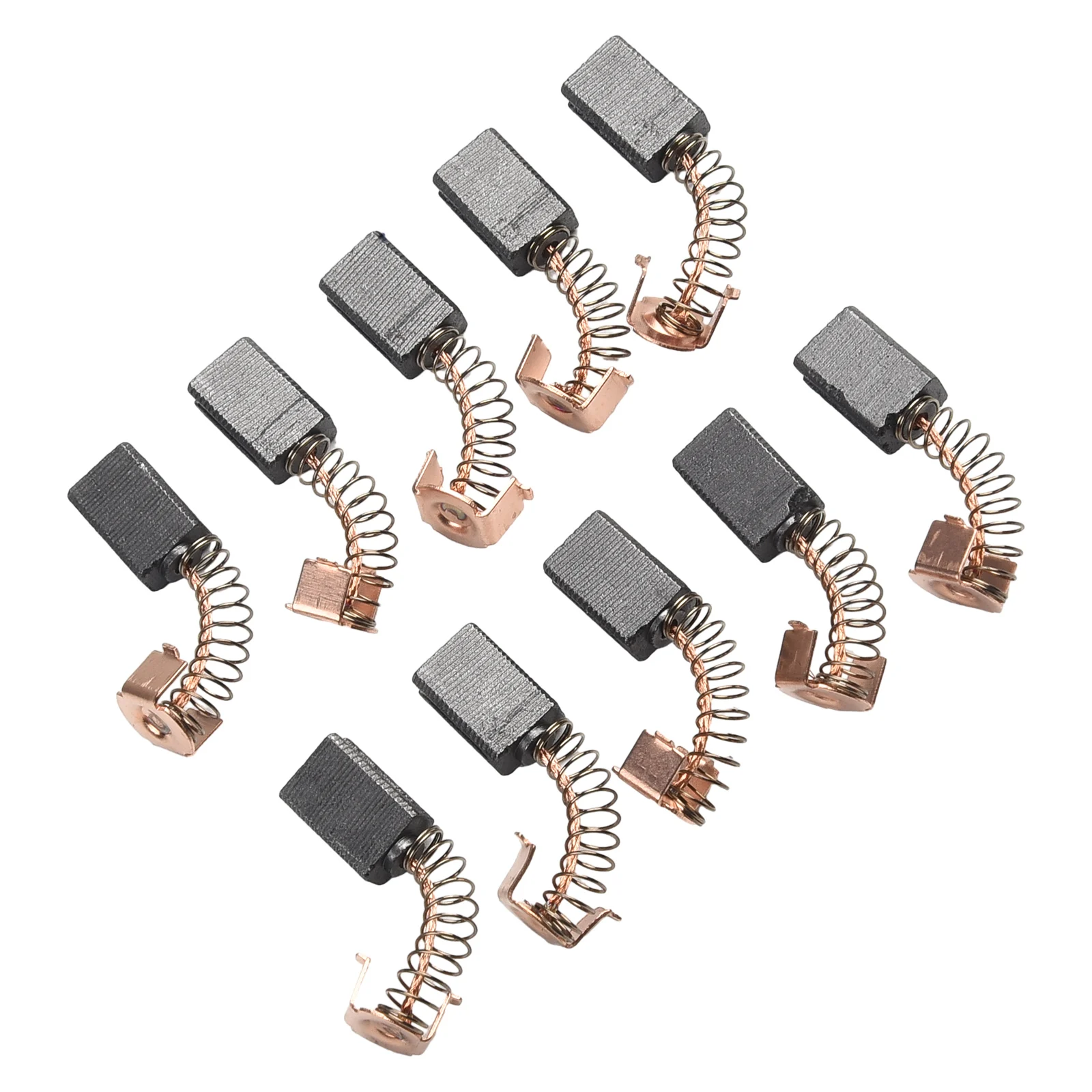 10Pcs Power Tool Carbon Brush For Black Decker G720 Angle Grinder Electric Hammer Drills Graphite Brushes 5x8x12mm drill set resin electric mini drill with 10pcs drills bits for jewelry diy aluminum products wood key chain making resin casting molds black