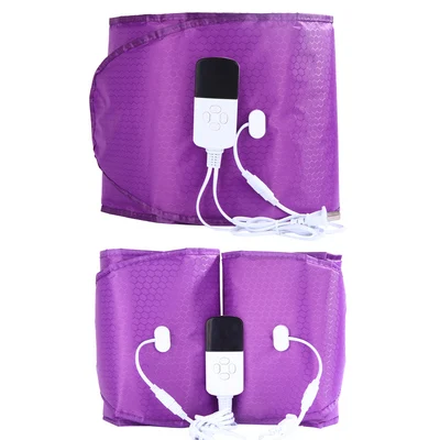 Electric heating vibration massage belt waist protection palace cold wormwood hot compress aunt free shipping