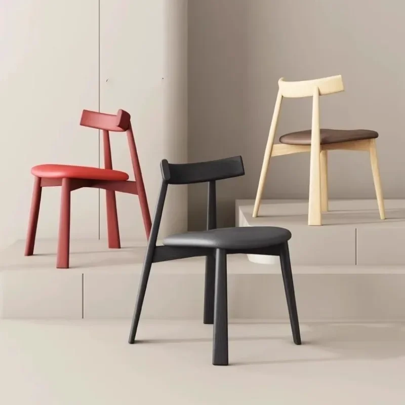 

Дизайнерские обеденные стулья со спинкой в скандинавском стиле, роскошные компьютерные современные обеденные стулья, расслабляющая мебель для отеля YX50DC