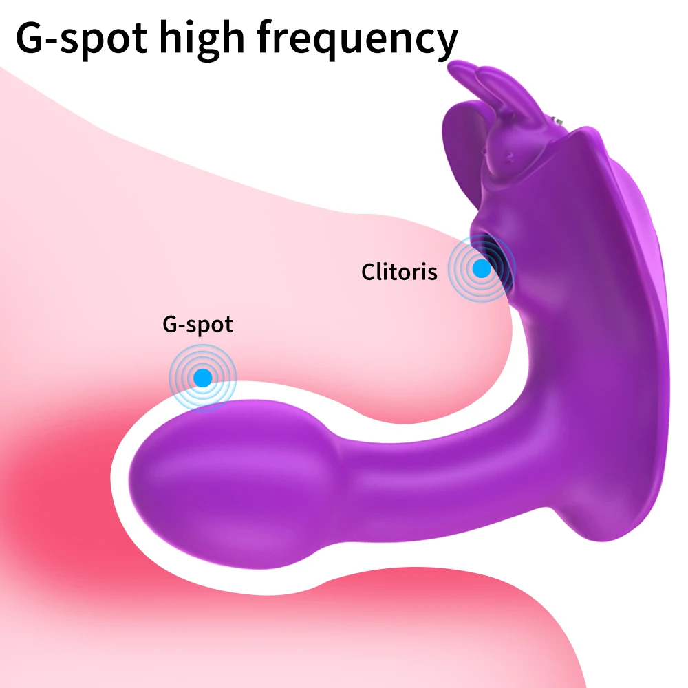 Vibrator Saugen Tragbare Höschen 10 Geschwindigkeiten Vibrierender Saugnapf Oral Sex Saug Klitoris Stimulator E_voghion.com