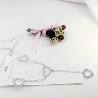 Women Fashion Belt Hip High Waist Gold Silver Narrow Metal Chain Chunky Fringes Crystal Diamond Waist Chain Corset Chain Belt - Image 3