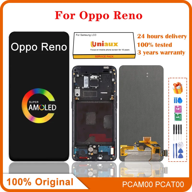 QiongniAN Magnetica Cover per Oppo Reno,Custodia per Oppo Reno CPH1917