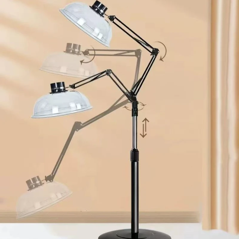 Compact Moxa Smoke Purification Machine for Home/Clinic Use, Ultra-Quiet Extractor Fan with 360&deg; Flexible Extraction Arm