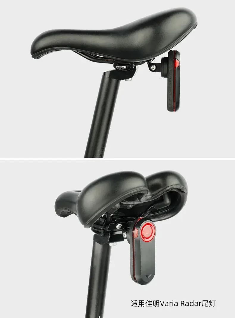 Bryton Radar Light Stand Bracket for Bryton Garmin R300L Bicycle Rear Lamp Saddle Rail Seatpost Mount Fits Gopro Camera Adaptor