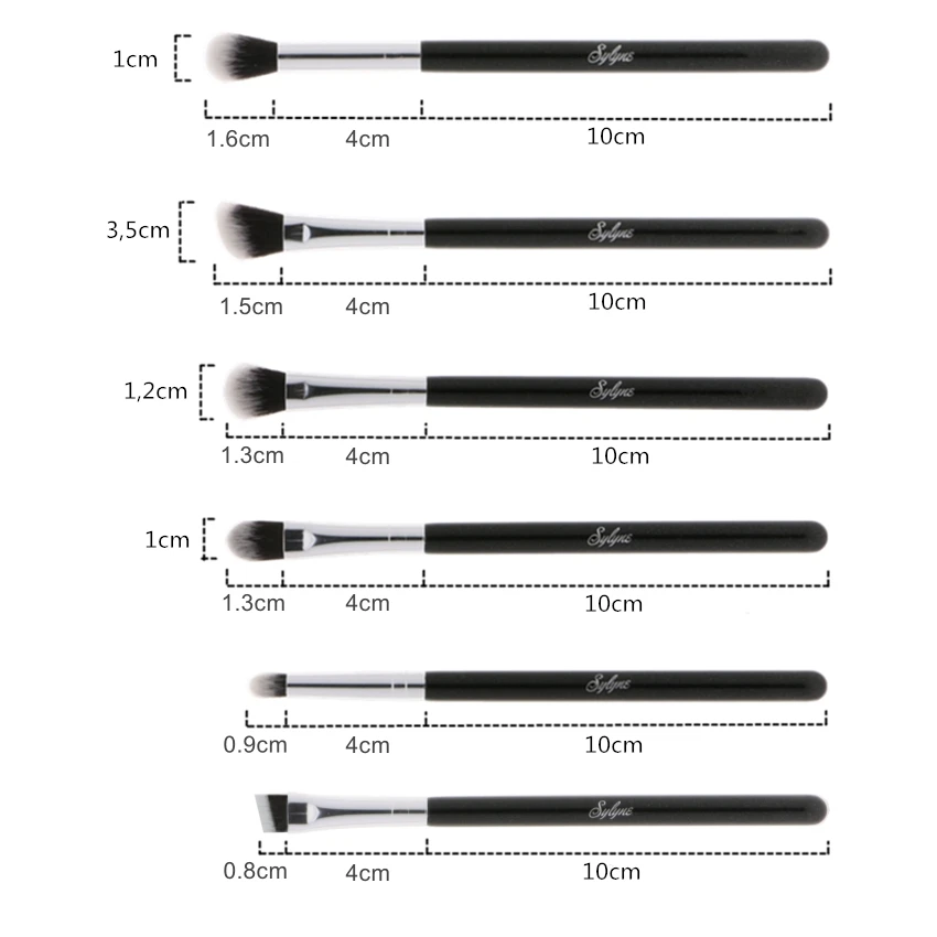 Professional Makeup Brushes Powder Foundation Highlighter Eyebrow Eyeshadow Make Up Kit Tools - 4