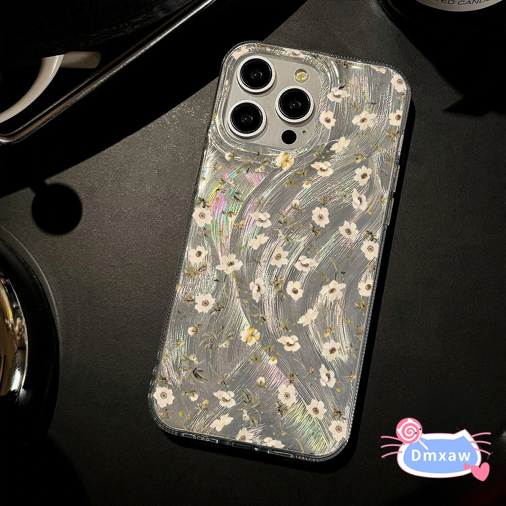 Flower Hard IMD Phone Case Cover