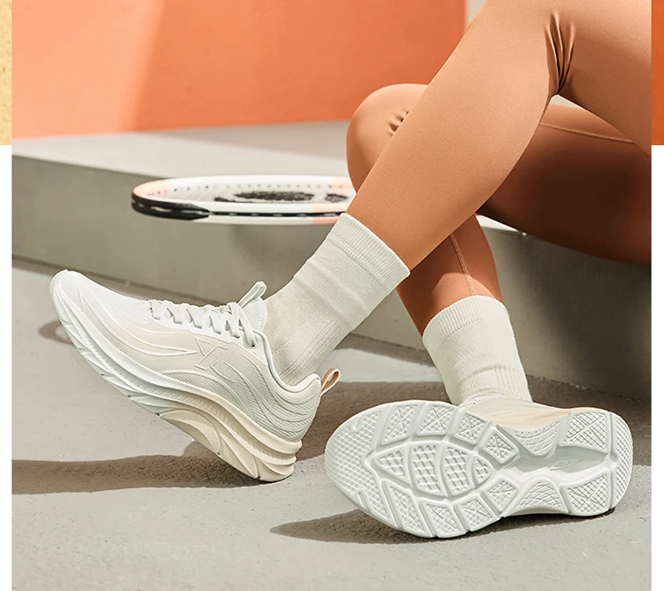 Xtep 299 Leder-Laufschuhe, optimiert für Damen, Winter-Laufschuhe, Freizeit-Trainings-Sneaker (ab 1 Größe) 876418110021 – Detail 5