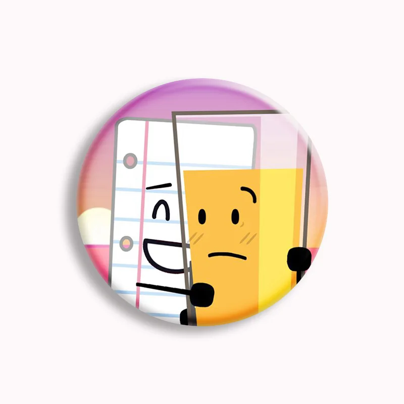 Loser Inanimate Inanimate Insanity BFDI Memes Button Pin Suitcase Lightbulb All ...