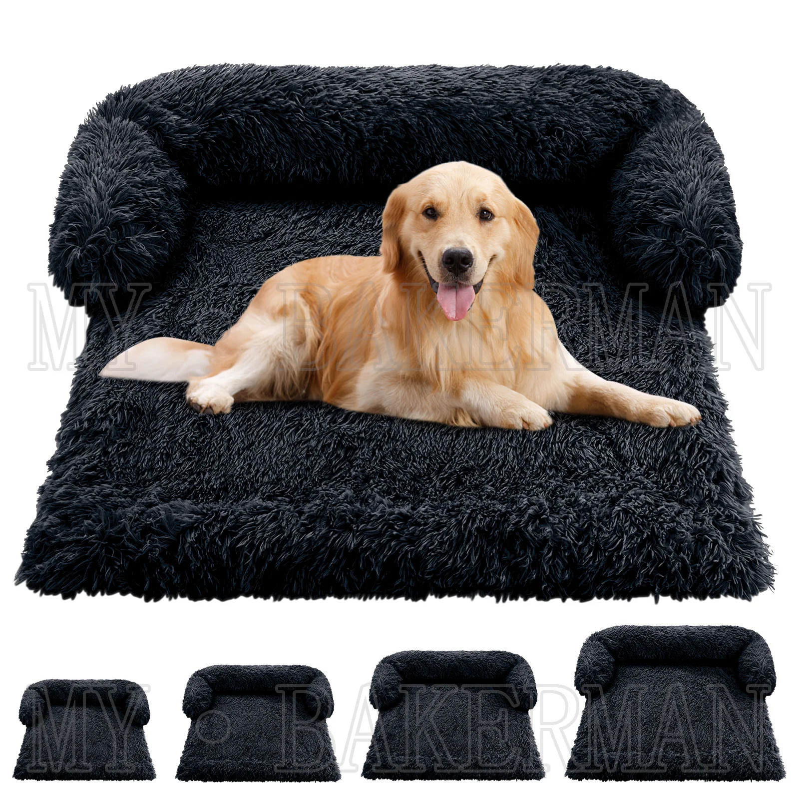 LargeDogsSofaBedPetDogBedSofaForDogPetCalmingBedWarmNest