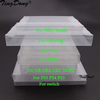 Clear Game Cartridge Protector Cases 1