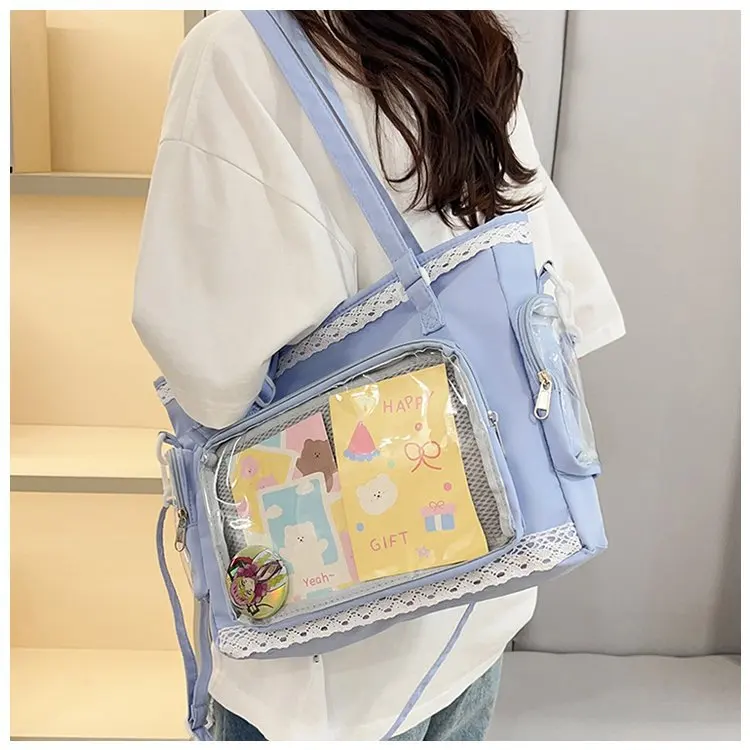 Ballet Girl Large Appetite Itabag Japanese Two-Dimension Single Shoulder Crossbody Bag Gift For Friends Women'S Handbag Sb19d07432aa9418099bb01654527e5caO