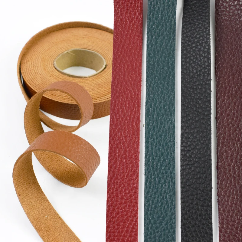 Leather Webbing Strap - Decorative Braid PU Rope Tape