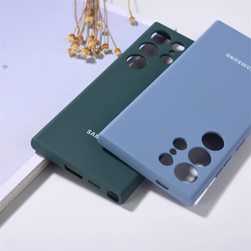 Soft Touch Liquid Silicone Protective Phone Case - Full Camera Protection, TPU Back Shell