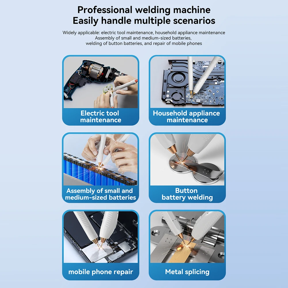 99th Gear Spot Welder UF20A AC110~240V 1750A Farad CapacitorSpot Welding Machine 18650 Lithium Battery DIY Nickel Sheet 0.4mm 6