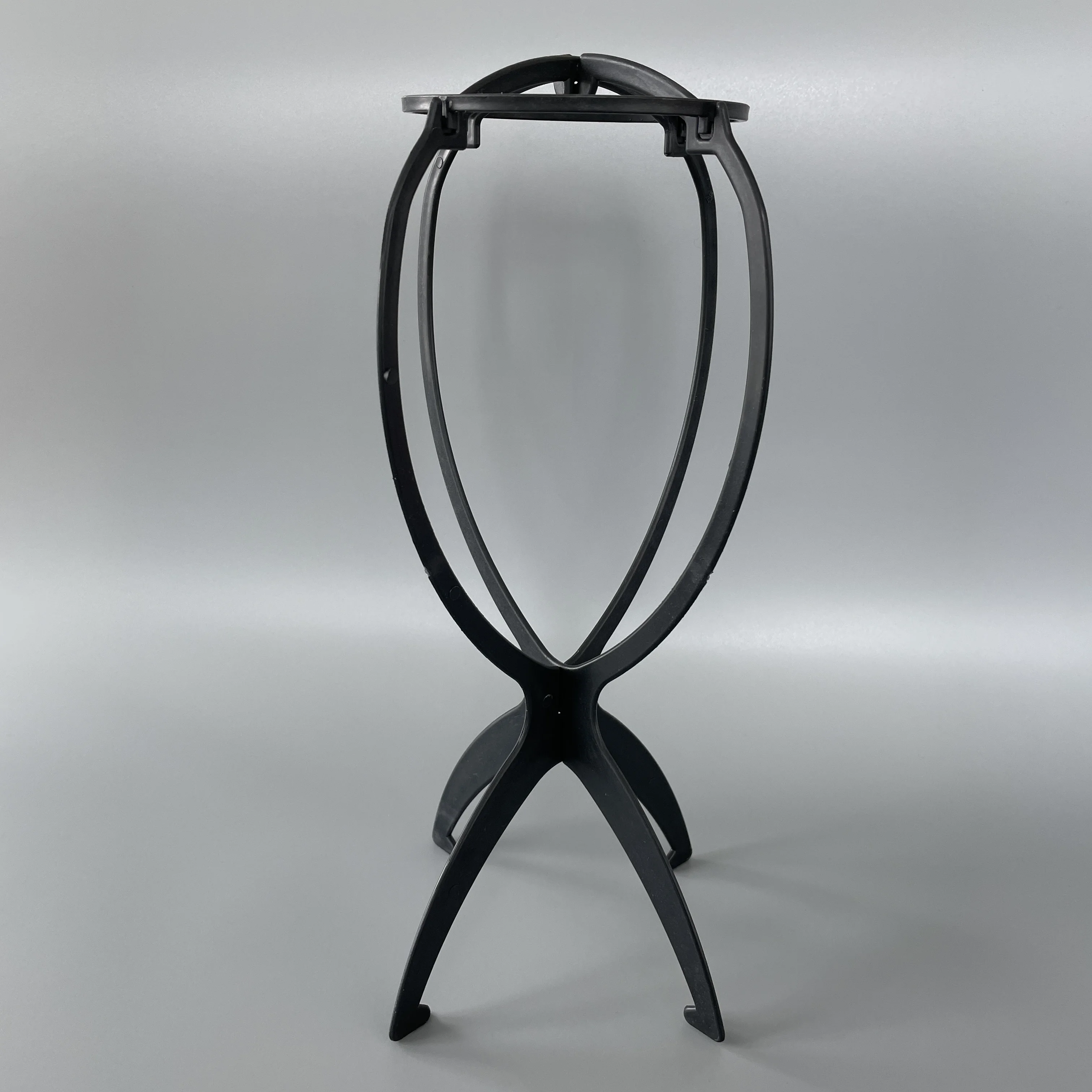 

VESTA HAIR WIG STANDS PLASTIC HAT DISPLAY WIG HEAD HOLDERS 17x35Cm MANNEQUIN HEAD/STAND PORTABLE FOLDING WIG STAND
